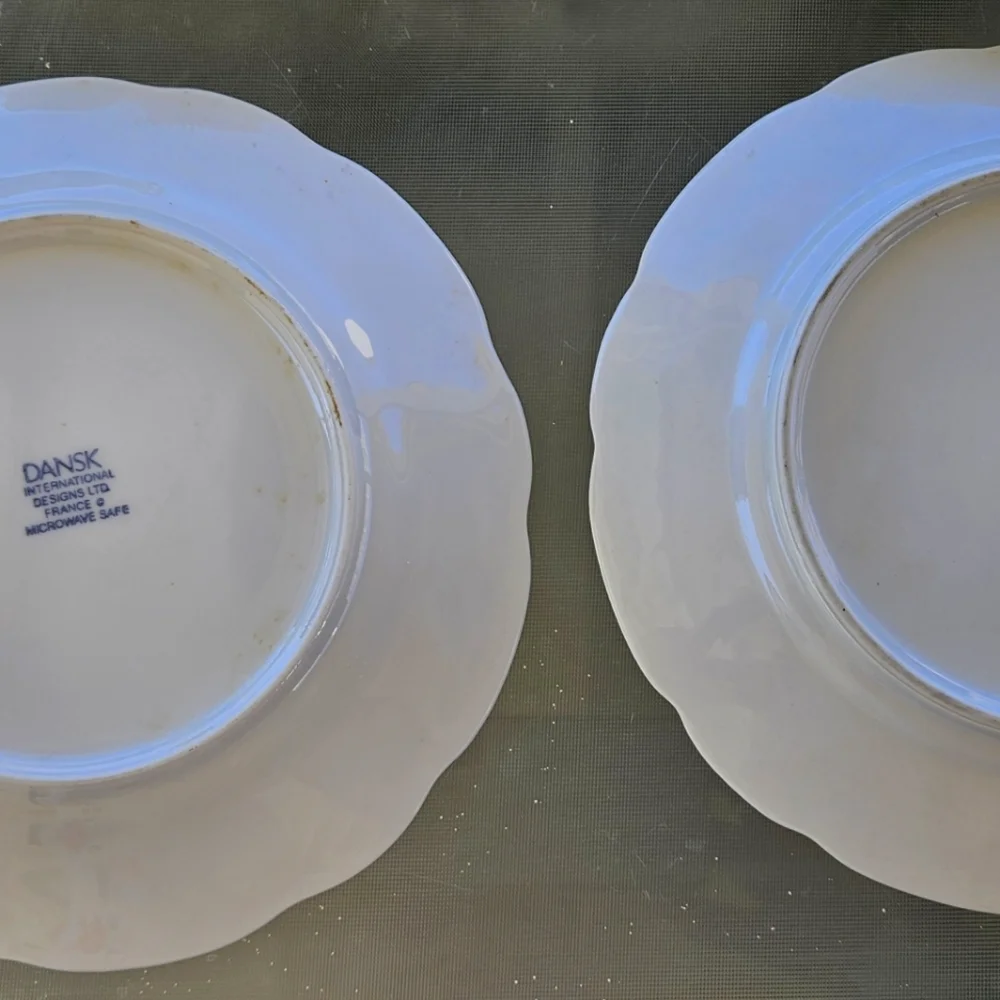 Dansk International France Dessert/Salad Plates Vintage Ivy, Berries & Vine